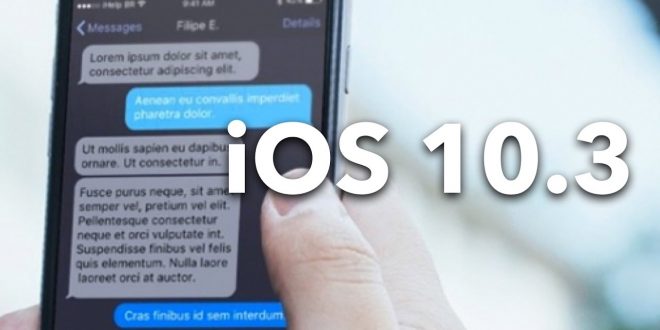 Новата iOS 10.3 най-накрая е тук