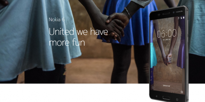 Заглавна картинка на статията "Nokia6 - функционален и достъпен"