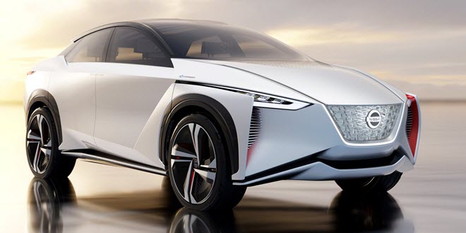визията на новият концептуален електрически автомобил на Нисан