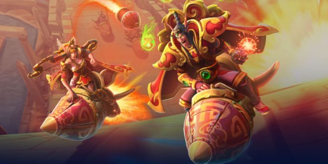 Lunar New Year Heroes of the Storm Rocket Brawl