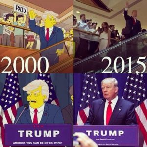 Тръмп за президент - Семейство Симпсън