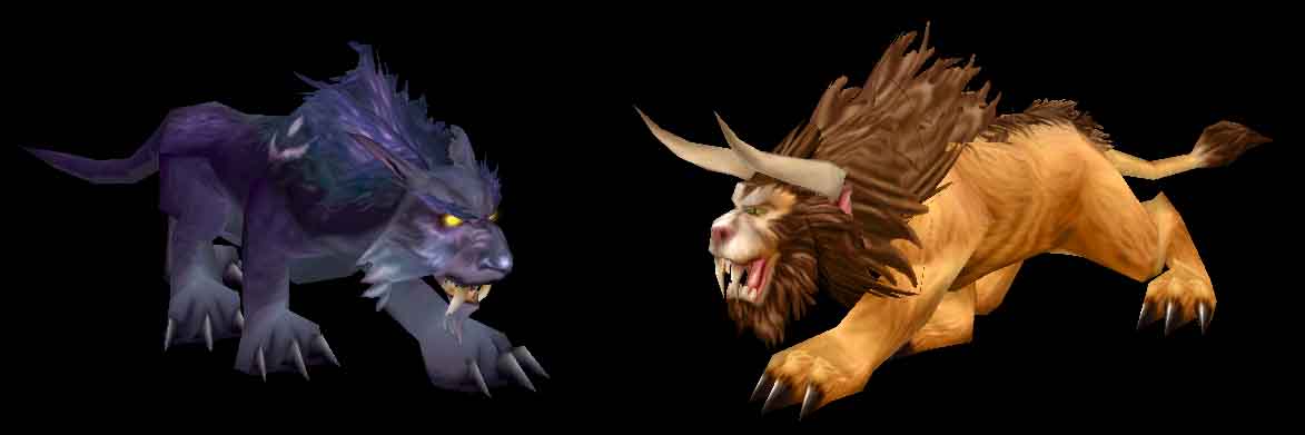 Друид - котешка фрома - World of Warcraft