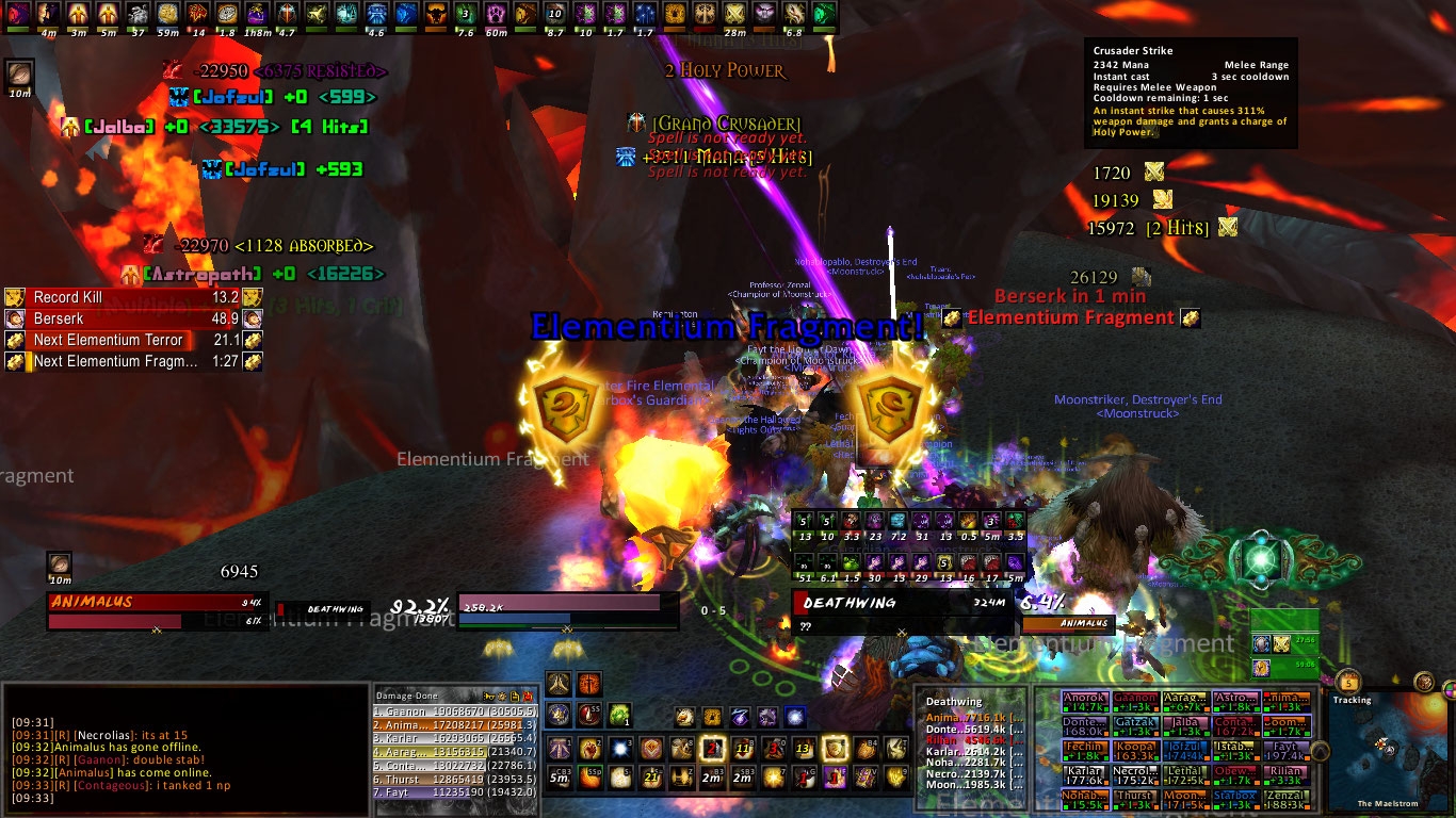 Екран на Танк - World of Warcraft