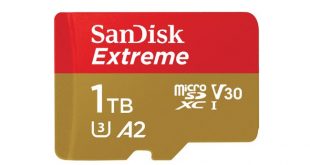 MicroSD карти с капацитет 1 TB