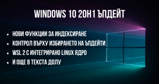 Windows 20H1 ъпдейт
