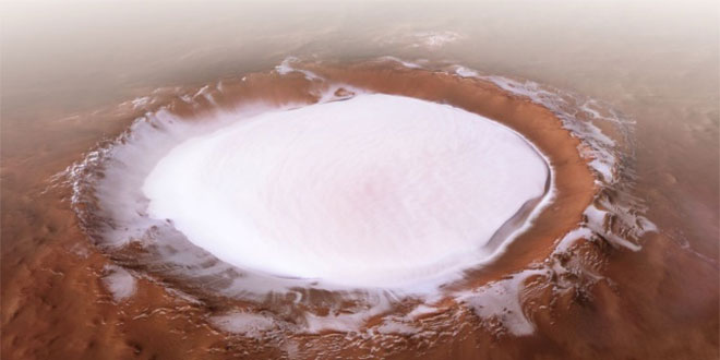 Лед на Марс