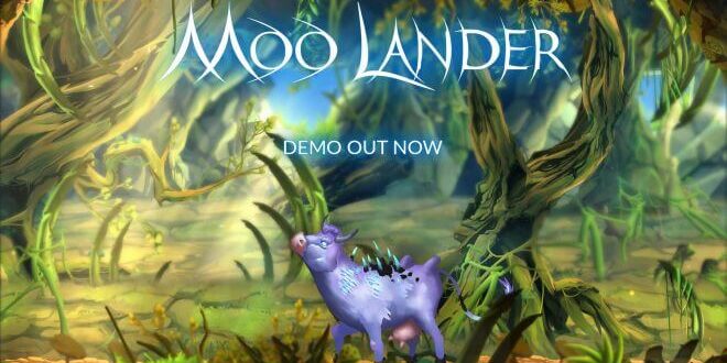 игра Moo Lander