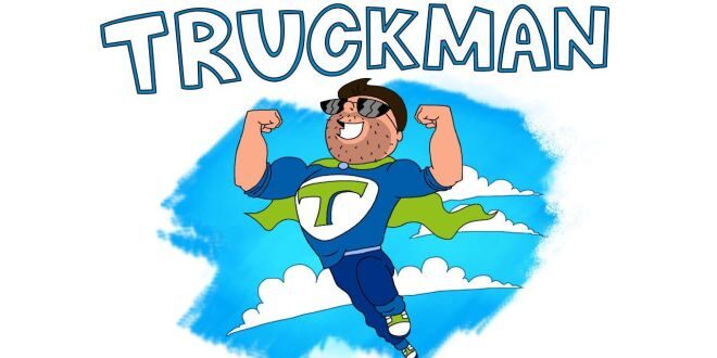 Създадоха супергерой Truckman в чест на шофьорите на камиони