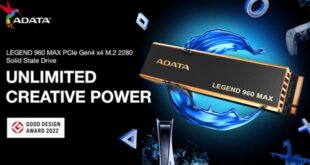 ADATA анонсира LEGEND 960 MAX PCIe 4.0 SSD 