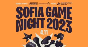 Рекорден брой събития във фестивала Sofia Game Night 2023 на 4 ноември