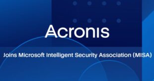 Acronis става член на Microsoft Intelligent Security Association (MISA)